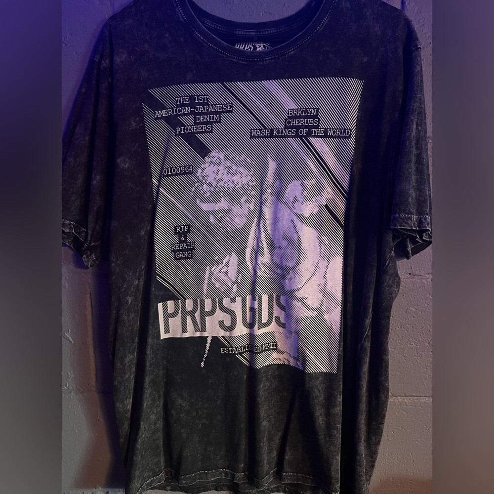 PRPS Goods & Co Graphic Black T-Shirt